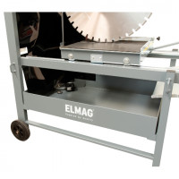 Elmag Ziegelschneidmaschine Set - 700mm Diamantscheibe / 400V