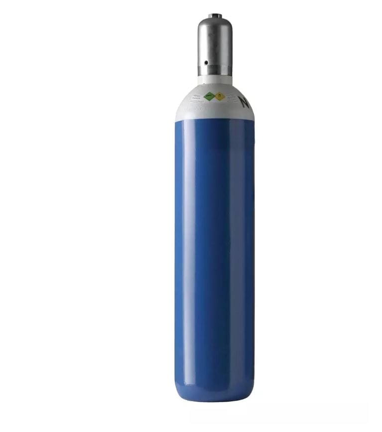 Steel oxygen cylinder 10l / 200bar - filled